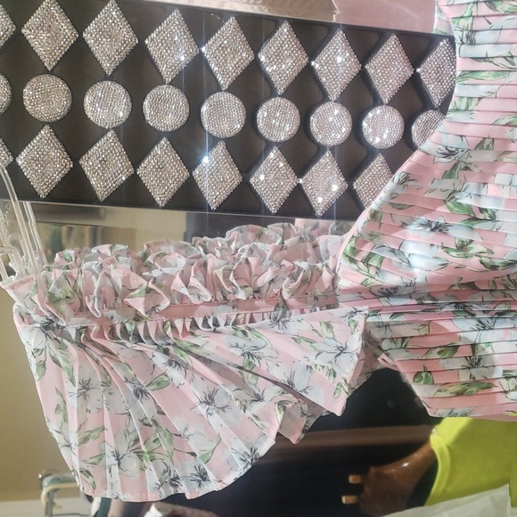 Nwt Amur Grady combo pleated dress size 4 - Picture 17 of 17